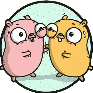 Стикер Gopher - 5