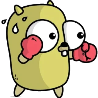 Стикер Gopher - 10