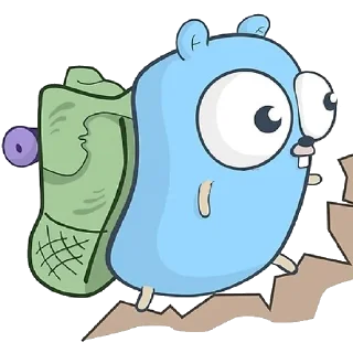 Стикер Gopher - 7