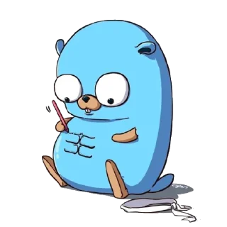 Стикер Gopher - 4