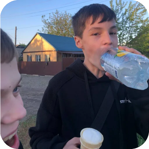 person human face food