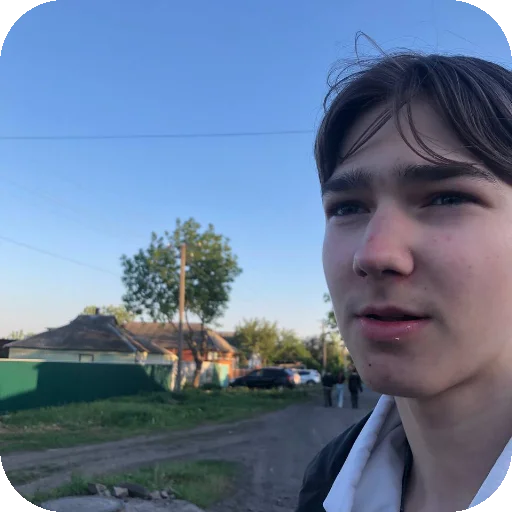 person human face sky