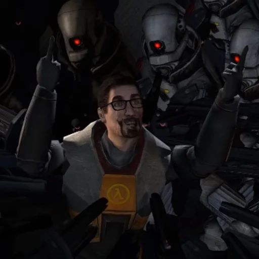 Стикер Gorgeous_Freeman_1 - 1