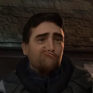 Стикер Gorgeous Freeman - 7