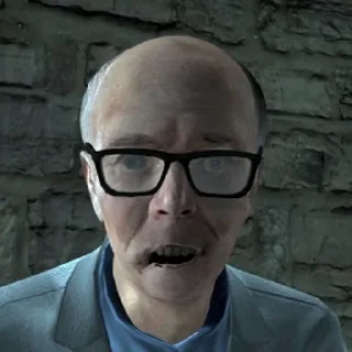 Стикер Gorgeous Freeman - 5