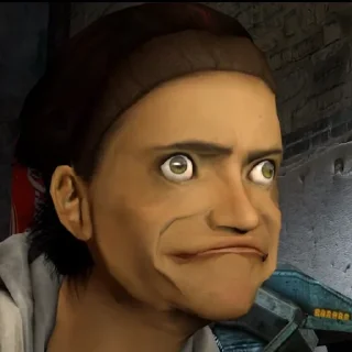 Стикер Gorgeous Freeman - 11