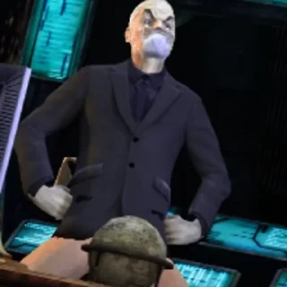 Стикер Gorgeous Freeman - 10