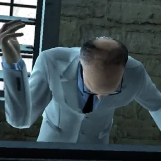 Стикер Gorgeous Freeman - 8