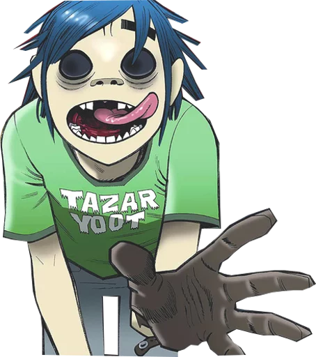 Sticker Gorillaz Pack - 8