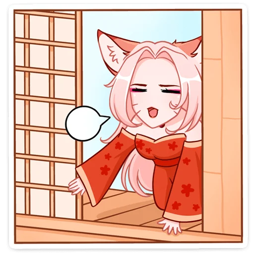 Sticker Госпожа Аи @nyasticks - 3