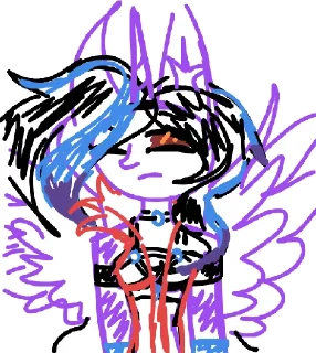 Стикер Graffiti vk @queen_volnushka - 9