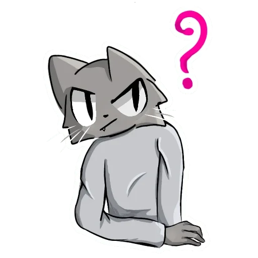 Стикер GrayCat9999 - 1
