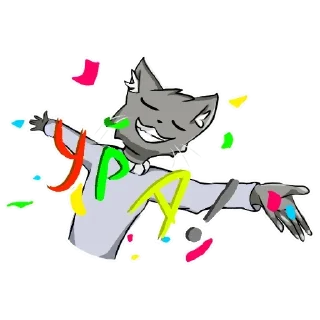 Стикер GrayCat 💝 - 5