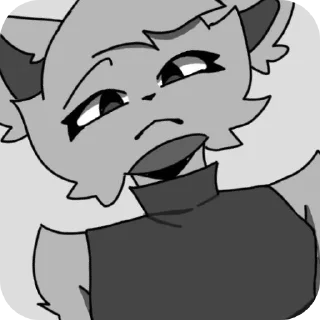 Стикер GrayCat 💝 - 2