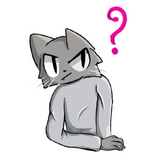 Стикер GrayCat 💝 - 6