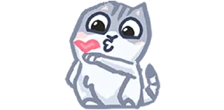 Стикер мутный кіт by @scaledJPG - 6