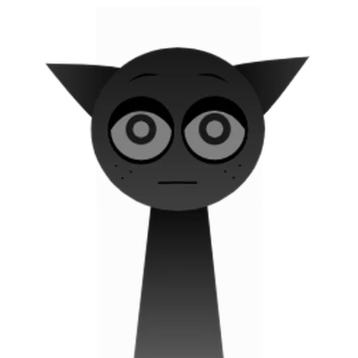 clipart cartoon black and white