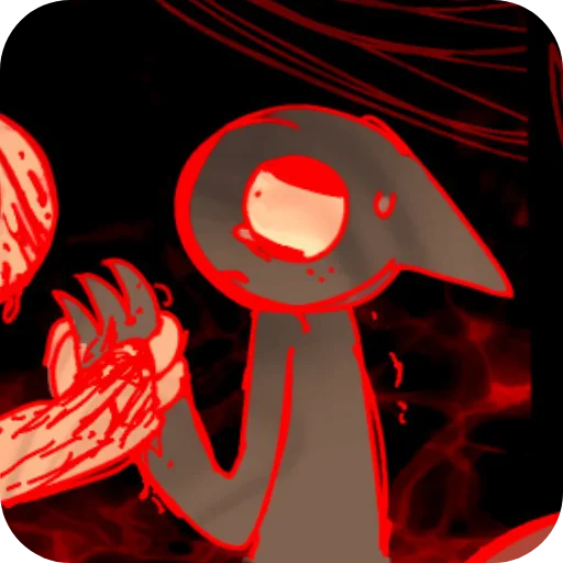 мультфильм искусство красный