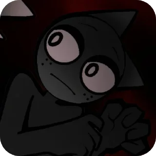 Стикер Gray - SPRUNKI - 10