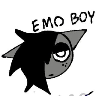 Стикер Gray - SPRUNKI - 6