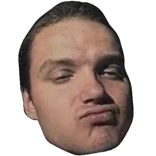 human face forehead man