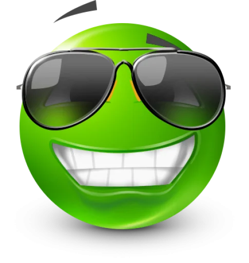 Sticker GreenFace_by_TgEmodziBot - 1