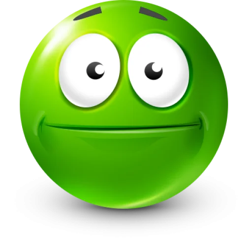 Sticker GreenFace_by_TgEmodziBot - 1