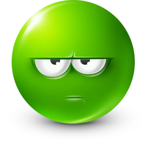 Sticker GreenFace_by_TgEmodziBot - 1