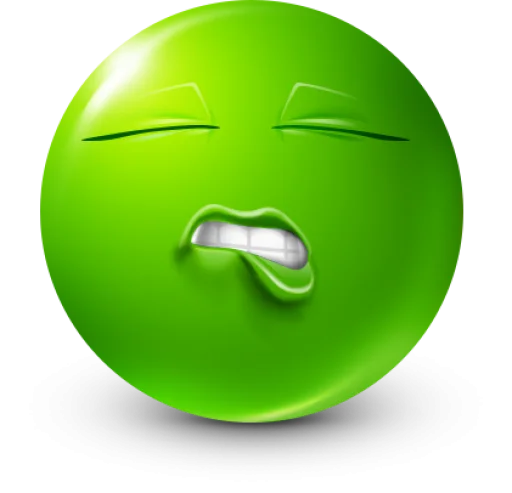 Sticker GreenFace_by_TgEmodziBot - 1