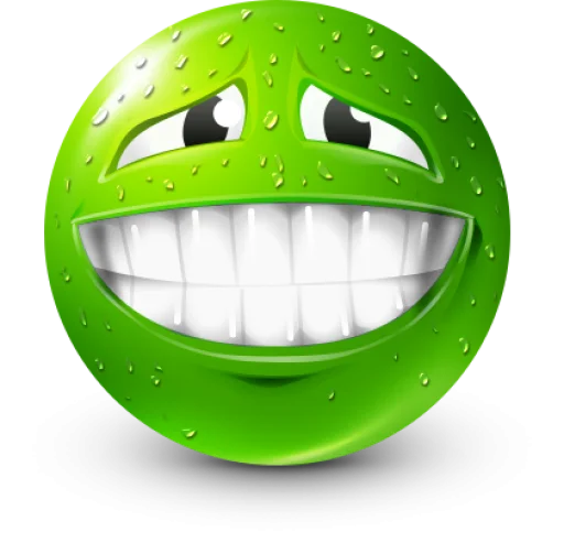 Sticker GreenFace_by_TgEmodziBot - 1