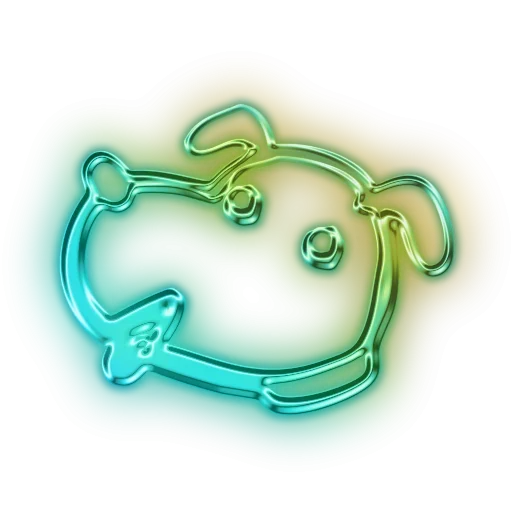 Sticker Green Neon - 8