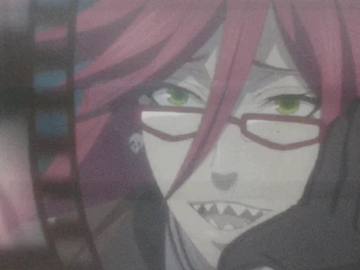 anime cartoon human face