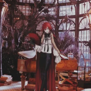 Sticker Grell  ♡@Anime_Black_Butler♡ - 8