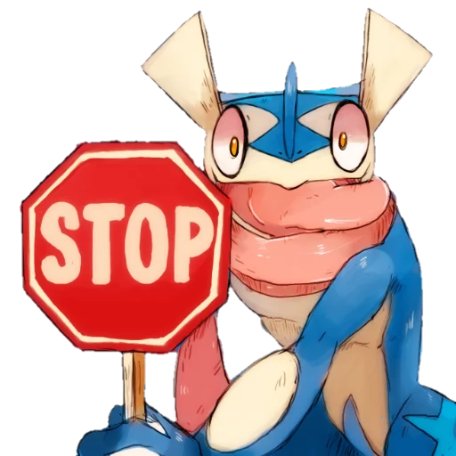 Sticker Greninjapack - 1