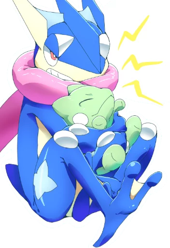 Sticker Greninjapack - 1