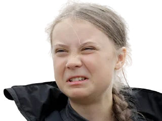 Sticker Greta by @himynameissergey - 5