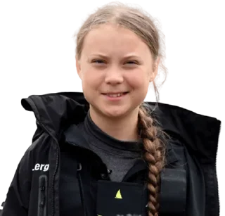 Sticker Greta by @himynameissergey - 2