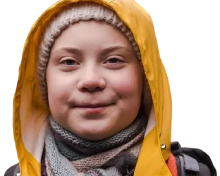 Sticker Greta by @himynameissergey - 7