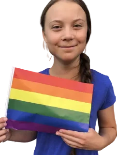 Sticker Greta by @himynameissergey - 0