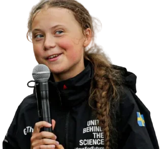 Sticker Greta by @himynameissergey - 3