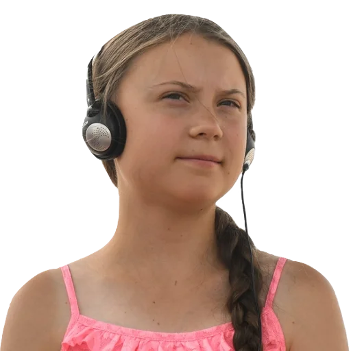 human face headphones person