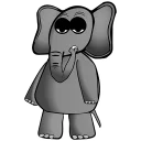 Sticker Elephant - 9