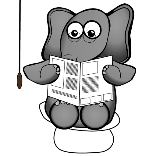 Sticker Elephant - 2