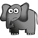 Sticker Elephant - 4