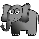Sticker Elephant - 8