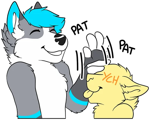 Sticker Greybound2 - 1