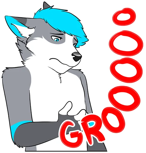 Sticker Greybound2 - 1