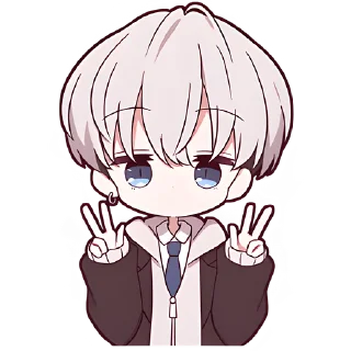 Sticker Грибной-кун @Nyasticks - 2