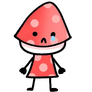 Sticker Грибушик - 1