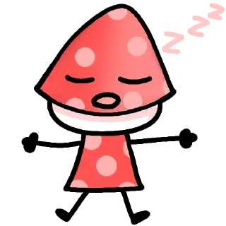 Sticker Грибушик - 2